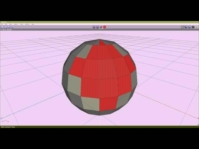 002 Starting Wings3D: Select operations (1)