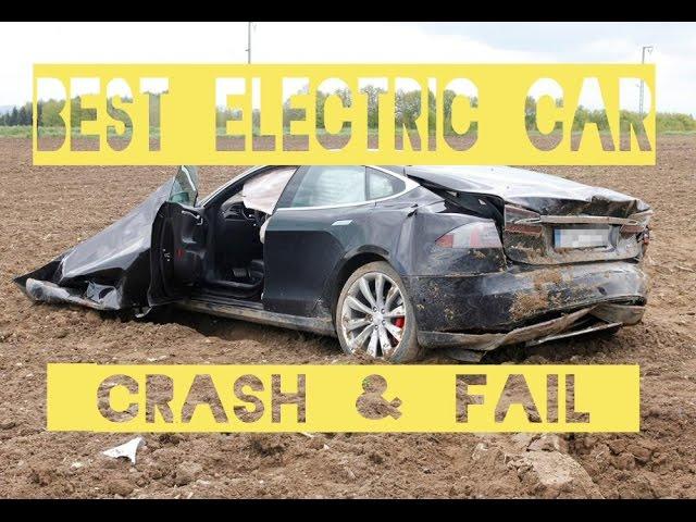 BEST of Electric Cars ( CRASH & FAIL ) ( Pure ZzZzZzZzZzOUND ) (HD)