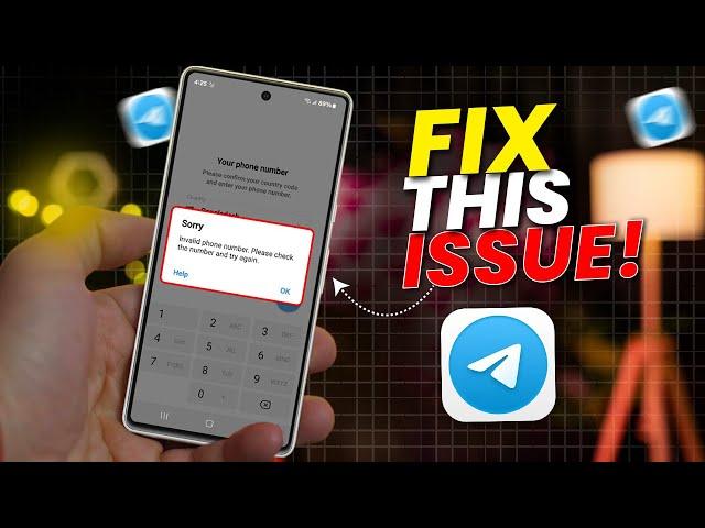 How To Fix Telegram Login Problem On Android | Telegram Invalid Phone Number on Android