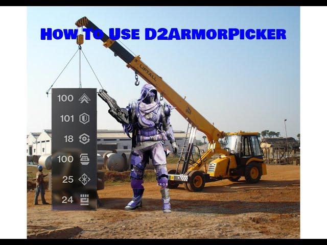 How To Use D2 Armor Picker in 2024