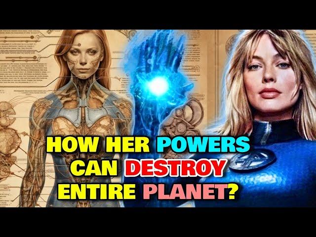 Invisible Woman Anatomy Explored - How Can She Terminate All Life On Earth? How She Became A Hulk?