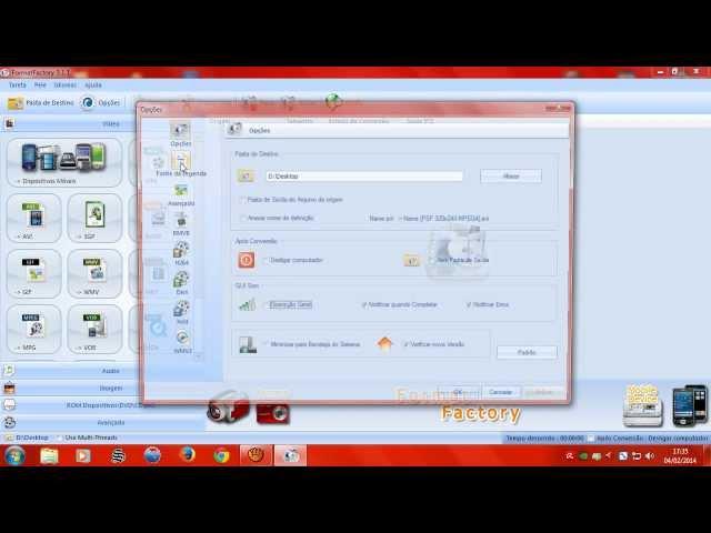 Como usar o programa Format Factory (HD)
