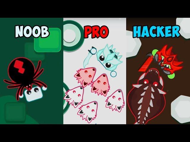 NOOB vs PRO vs HACKER in Starve.io