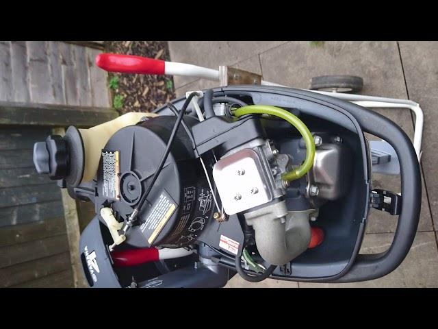 Yamaha 4hp 4 stroke 2006 outboard running and overview