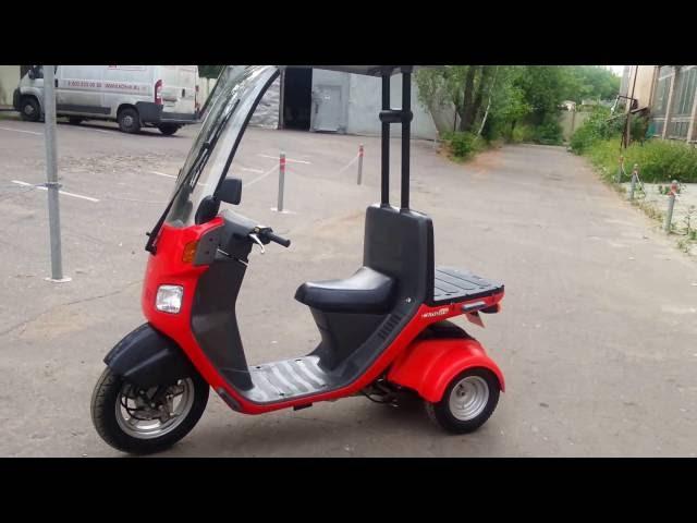 Скутер Honda Gyro Canopy 50 TA03 PGM-FI, 4-stroke, injection, Kupiscooter.ru