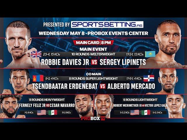 Wednesday Night Fights - Davies Jr vs Lipinets