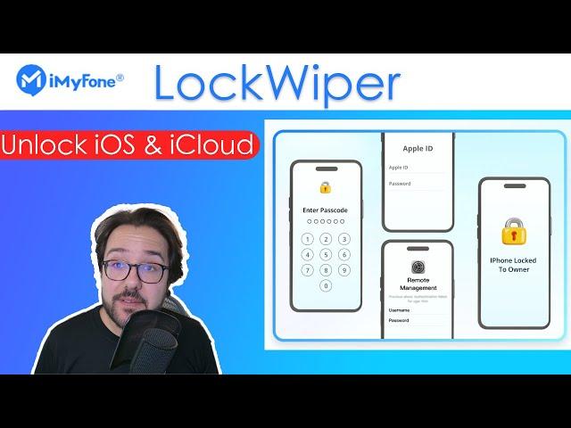 Unlock your iOS Passcode or iCloud with iMyFone's LockWiper