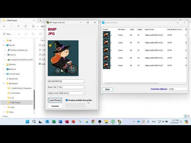 AGU Tutorial 2.2 UI to Bin Conversion