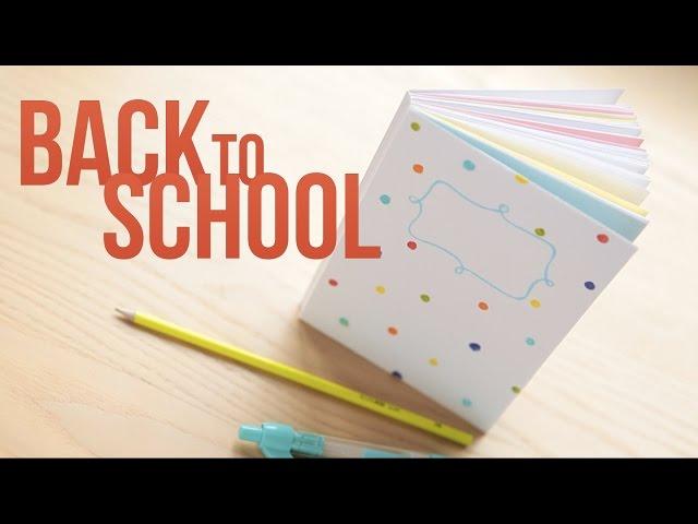 Back to school: как сделать блокнот с нуля