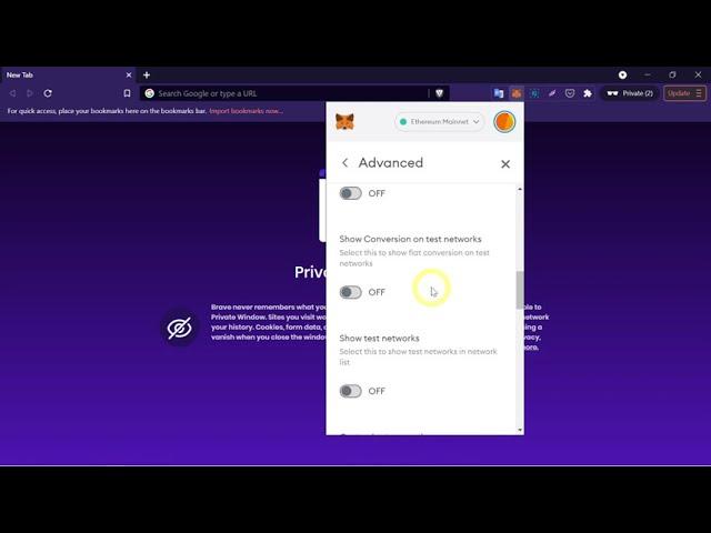 Turn on Ethereum Testnet on Metamask in 30 Seconds