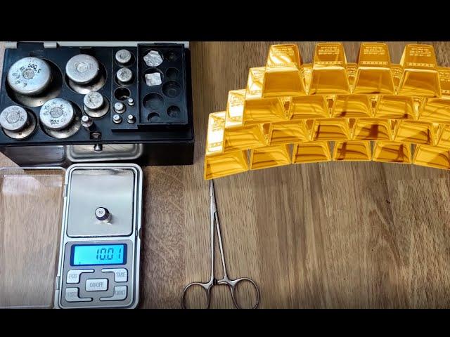 Ювелирные весы  MH-200 обзор, калибровка тест Jewelry Scale for Gold MH-200 Review, Calibration Test