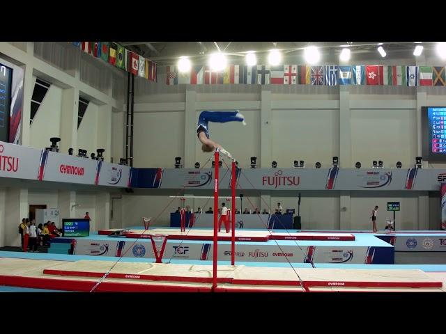 TUKIAINEN Alex (FIN) - 2023 Artistic Junior Worlds - Qualifications Horizontal Bar