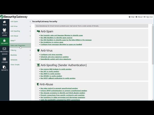 How to Prevent Data Leaks Using Security Gateway for Email