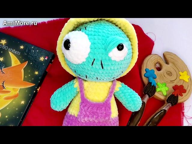 Амигуруми: схема Мистер Зомби. Игрушки вязаные крючком - Free crochet patterns.