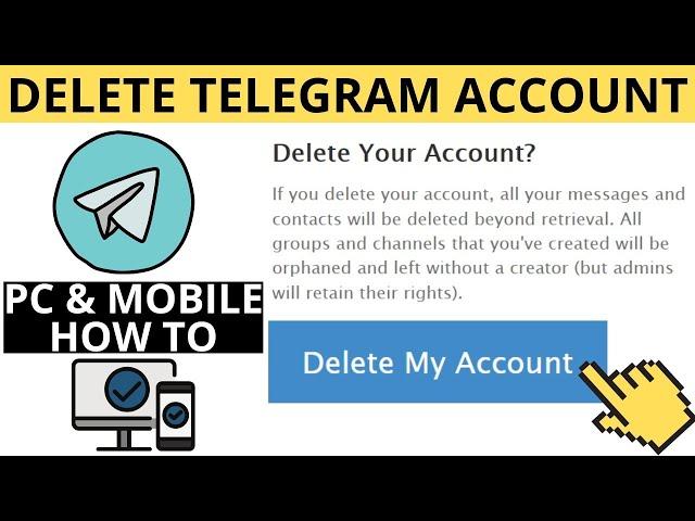How to Delete Telegram Account - Permanently Delete Telegram Account - 2023