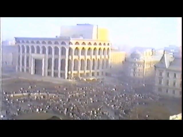 București 22.12.89 dimineață zona Colțea, Universitate