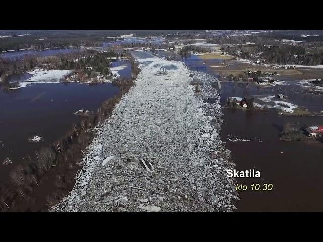 Kyrönjoen kevättulva 2018 - Vårflödet i Kyro älv 2018