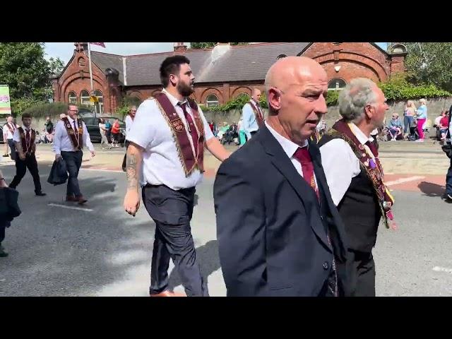 Loyal Sons of William Ahoghill @ ABOD Apprentice Boys Relief of Derry parade 2024