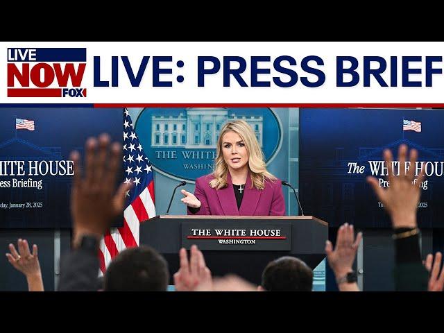 FULL THURSDAY: White House press briefing with Karoline Leavitt
