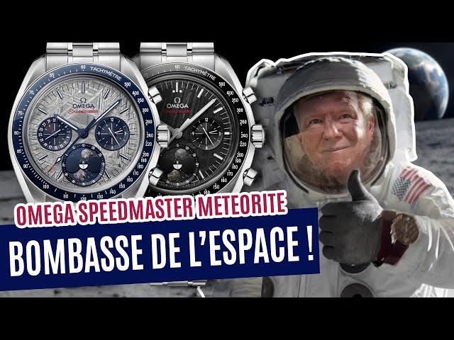 Quand la montre qui a marché sur la Lune s'offre un cadran météorite...