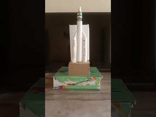 chandrayaan 3 make by cardboard and page #like and subscribe and thank you all by 700 subscribe.