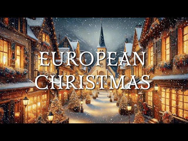 European Village Christmas! | 8 Hrs of wonderful Christmas Music and Images