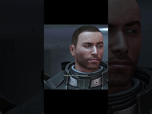 Renegade Shepard in Mass Effect 1 is brutal
