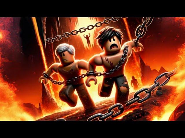 Roblox Chained Together Let's not Fall :O