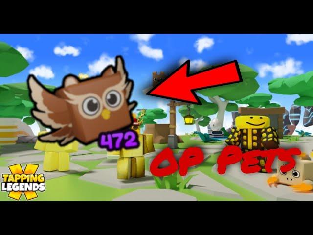 NEW TAPPING LEGENDS X RELEASE!!! OP PETS CODES & MORE!!! | Roblox