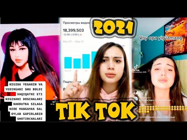 Nigina Va Parizoda Nega Janjal qildi. Tik Tok Da Janjal.