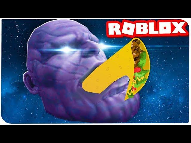 НАКОРМИЛ ТАНОСА ВКУСНОЙ ЕДОЙ !!! | ROBLOX ПО РУССКИ | | Роблоксер Альберт