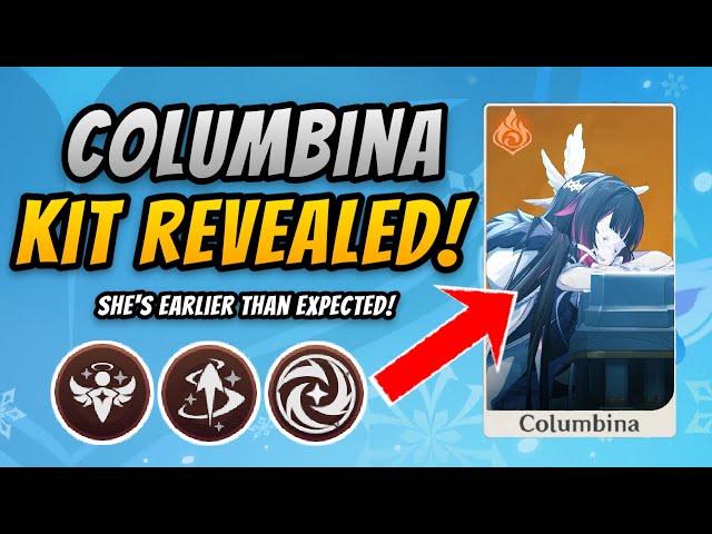 COLUMBINA Soon to COME? Her KIT REVEALED! | Genshin Impact Leaks