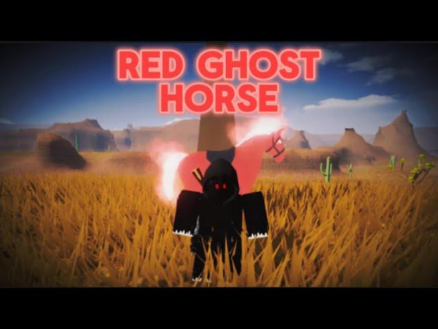 The Red Ghost Horse Westbound Roblox Update