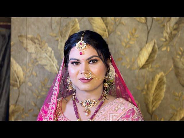 Real bridal makeup by Shruti makeover | Hd bridal look