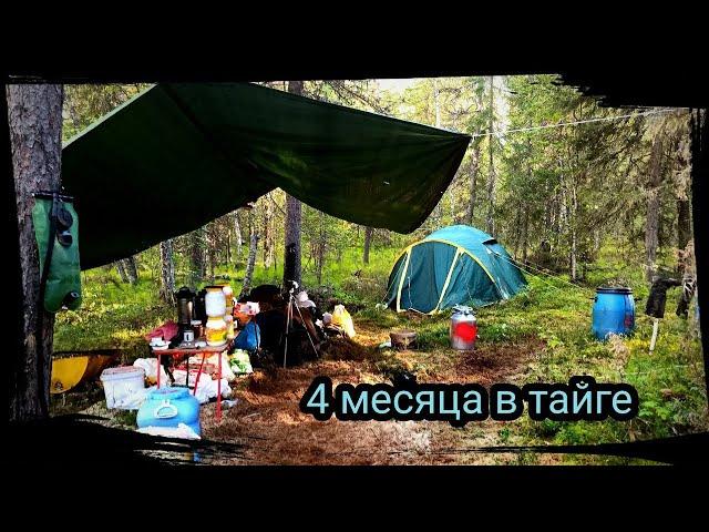 ЖИЗНЬ В ТАЙГЕ. ЭКСПЕДИЦИЯ НА ВЕРТОЛЁТЕ.  Bushcraft ( # 4/5 )