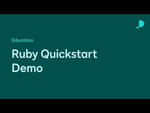 Ruby Quickstart & Embedded Signing Demo | Developer Education