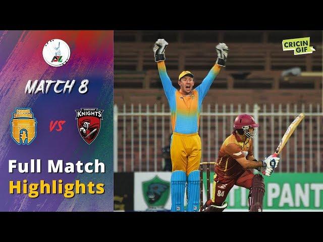 APLT20 2018 M8: Kabul Zwanan v Kandahar Knights Full highlights - Afghanistan Premier League T20