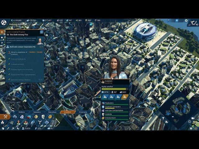 Anno 2205 walkthrough part 8. Corp levels 33-45