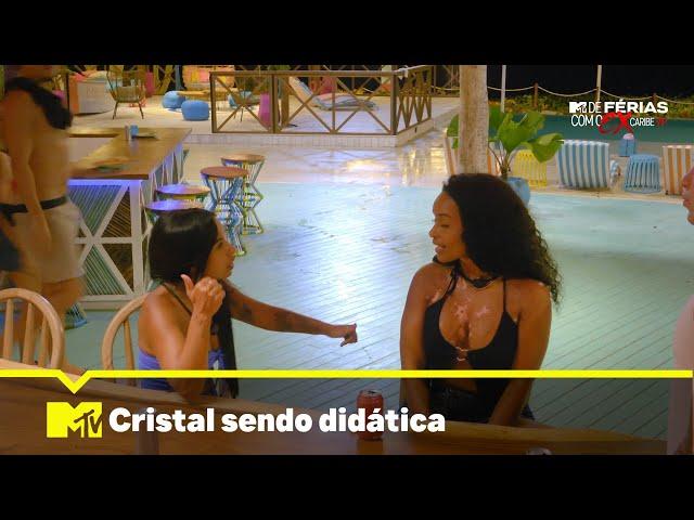 Cristal colocando ordem na casa com a Nat 🫡 | De Férias com O Ex: Caribe VIP