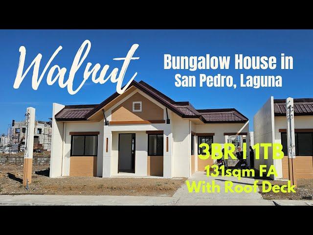 Walnut Bungalow Single Attached @ Southwinds San Pedro Laguna | Chad Ricafort | House Tour