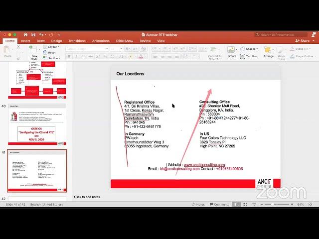 AUTOSAR  RTE- Session by ANCIT Consulting