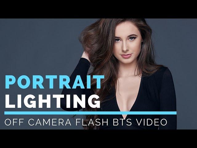 Photography Portrait Lighting Techniques | Off Camera Flash Portrait Photography