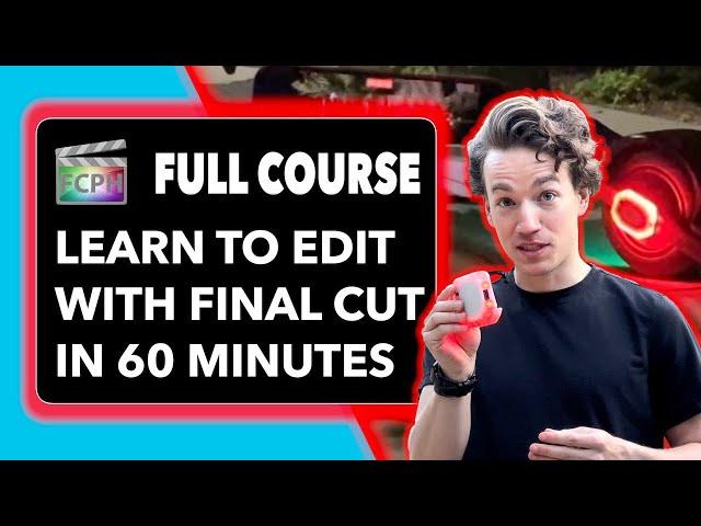 Final Cut Pro Video Editing Full Course for Beginners | Learn Video Editing with Jared