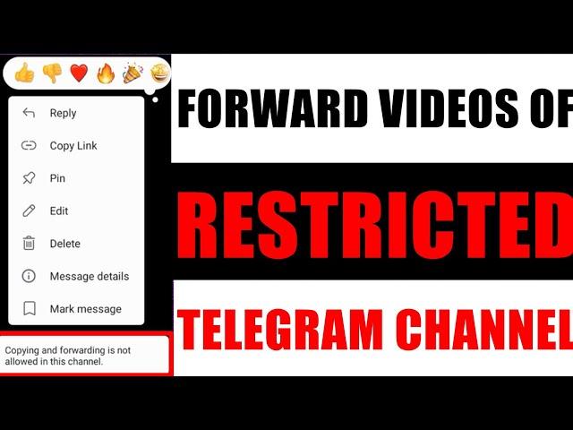 How to forward contents of private or public restricted Telegram Channel || Pyrogrammers