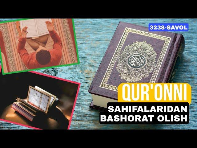 3238-Savol: Biror ish qilishda ikkilanib turgan kishi Qur'onni istagan joyini ochib bashorat olish