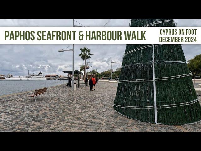 Paphos Sea Front Walk - December