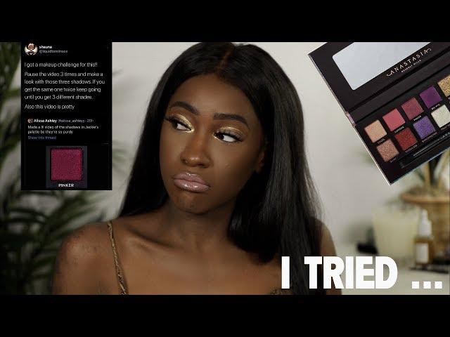 The Jackie Aina Palette Challenge