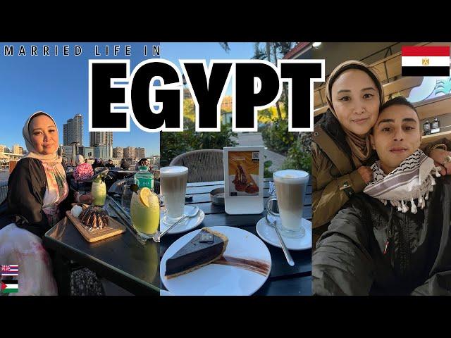 Married life in Egypt with my Palestinian husband. Date night, local food + Cairo day trips