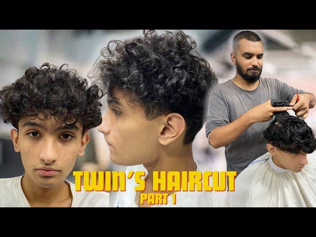 TAPER FADE WITH CURLY HAIR  BARBER TUTORIAL 2024