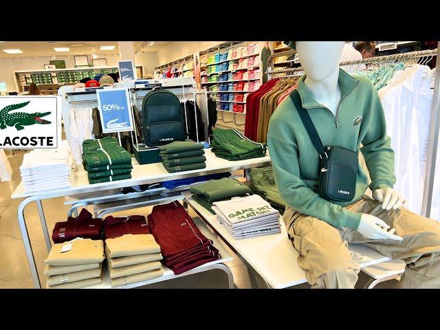 LACOSTE POLO SHIRTS sale 50%OFF / SHOPPING WALKTHROUGH